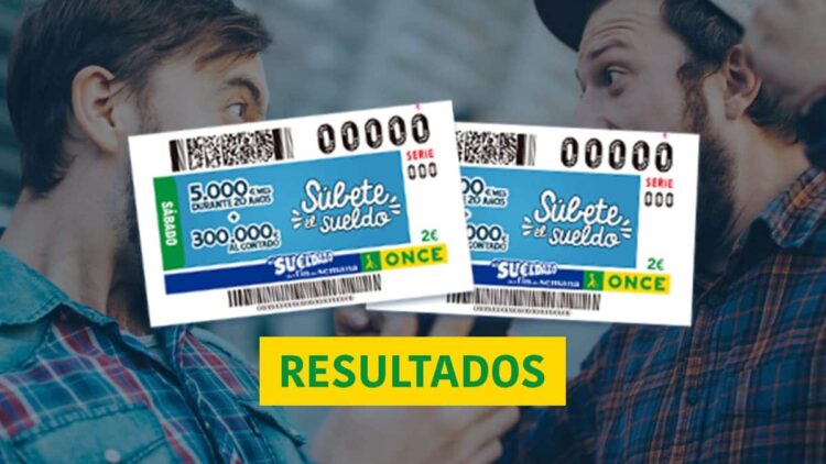 resultado sueldazo Sorteo ONCE