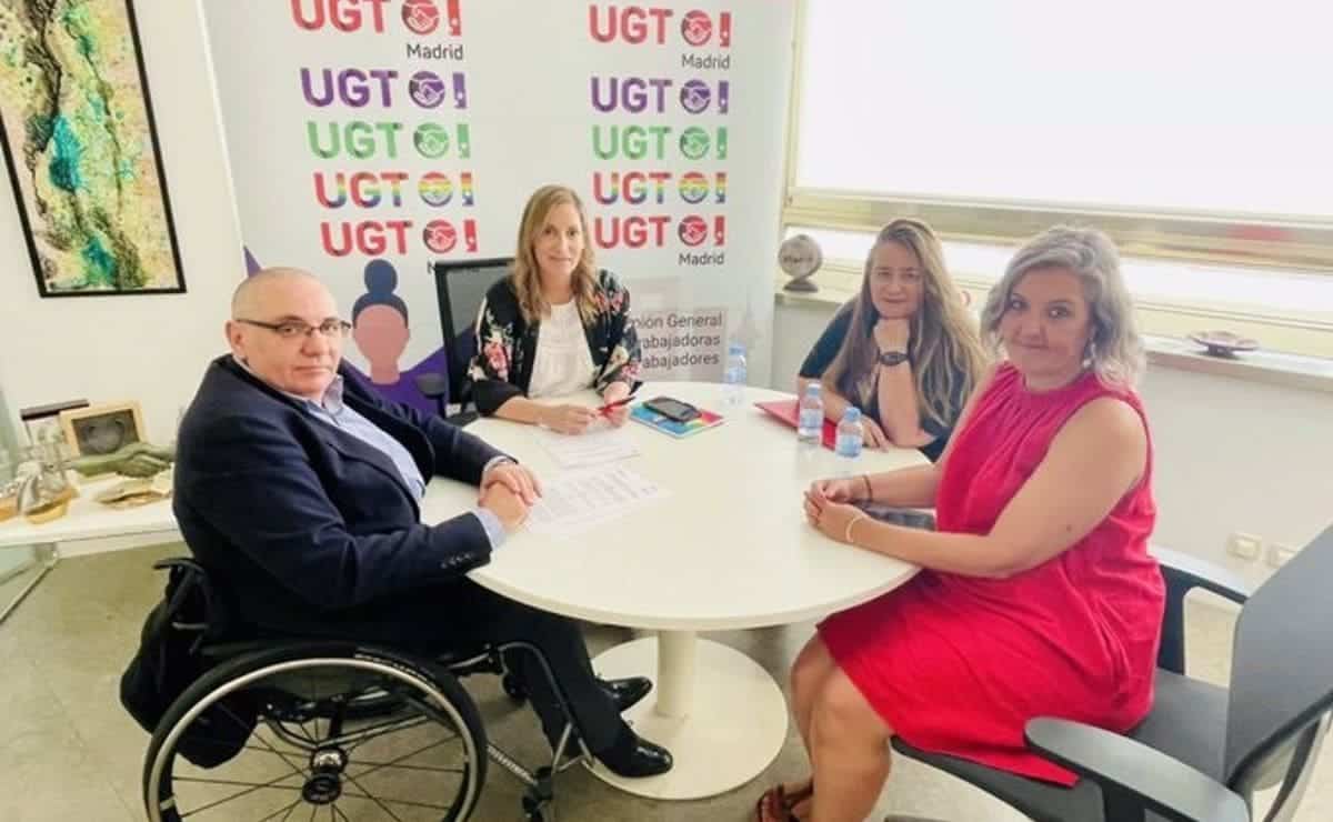 UGT y CERMI Madrid trabajan para logar la plena inclusión laboral de las personas con discapacidad