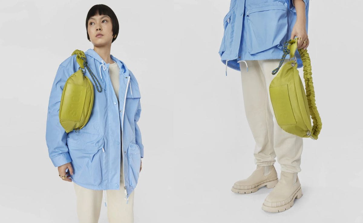 Riñonera verde lima de Tous