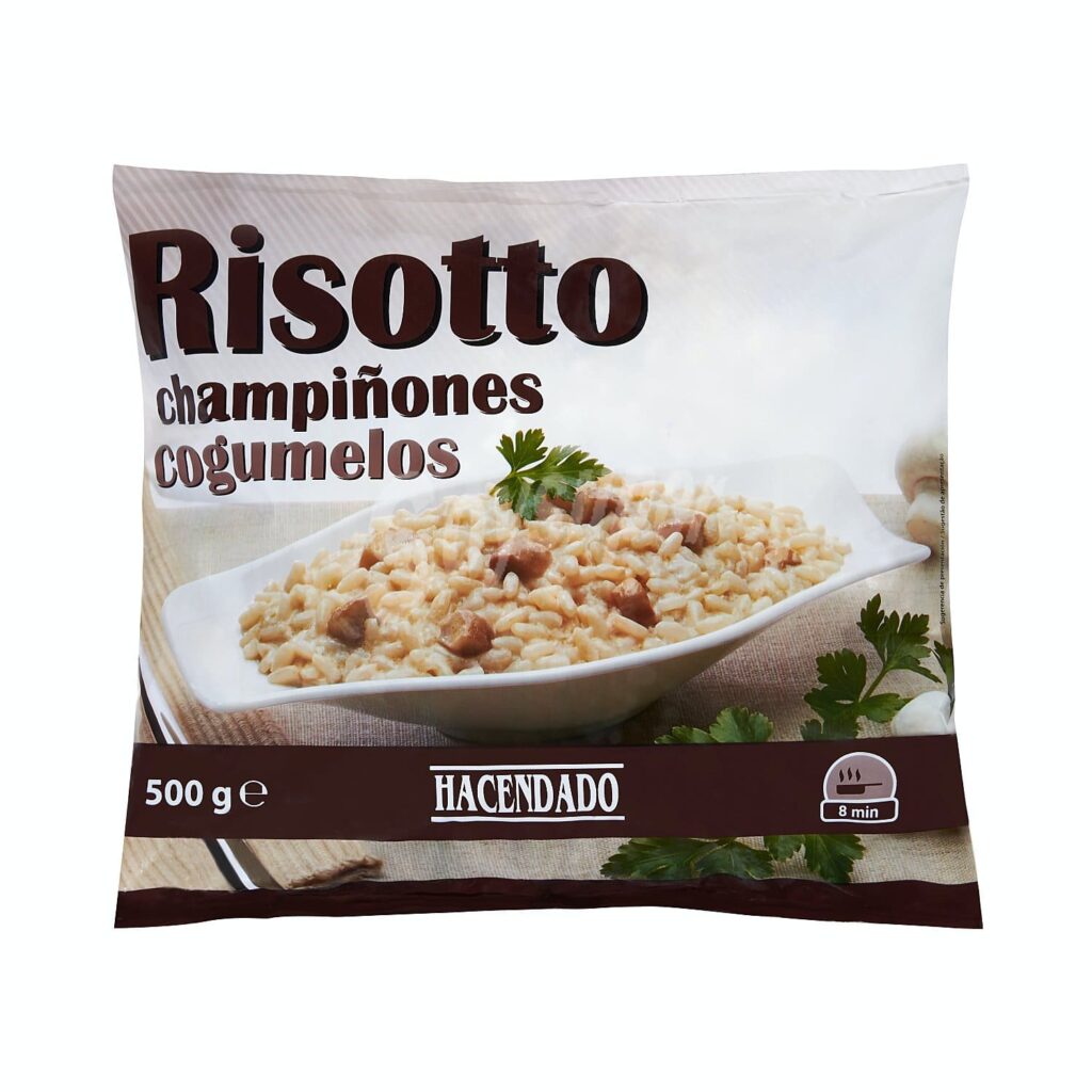 Risotto de champiñones