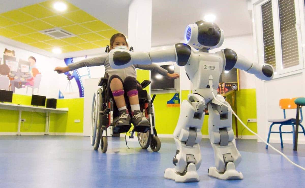 robotica social niños lesión medular Hospital Paraplejicos de Toledo