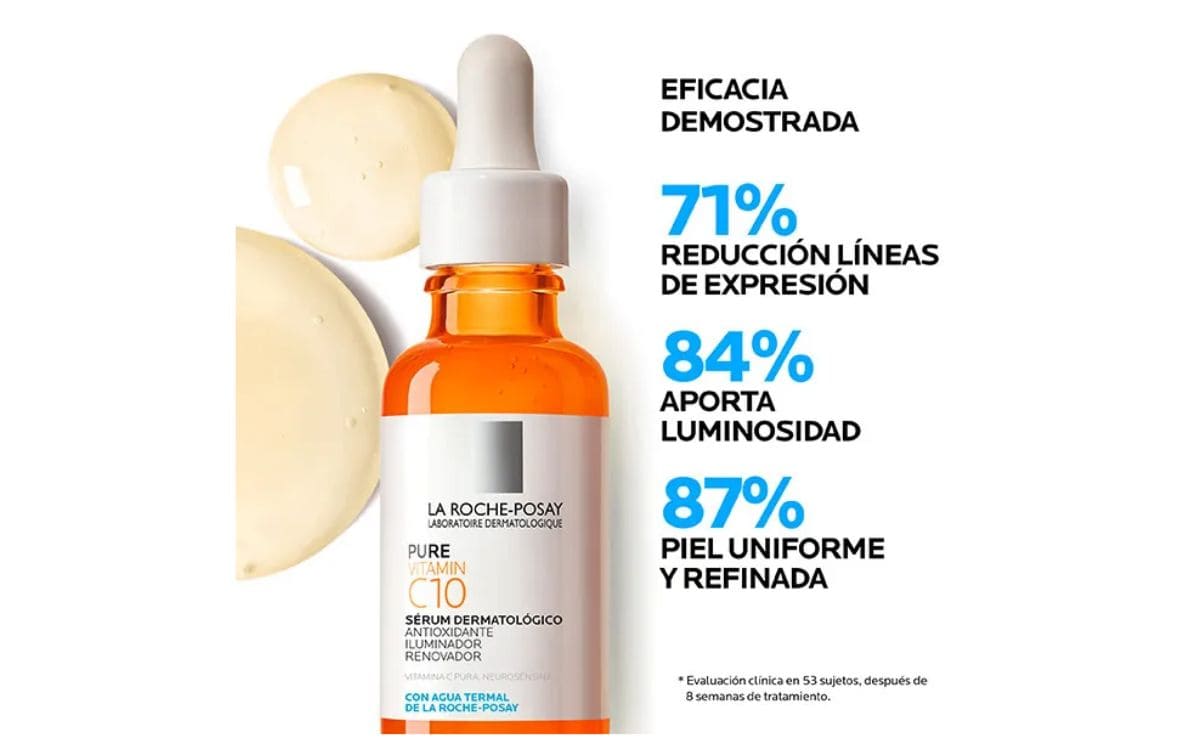 El sérum antiedad  con vitamina C que mejora el cuidado de la piel