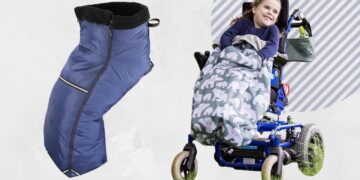 saco polar poncho impermeable silla de ruedas