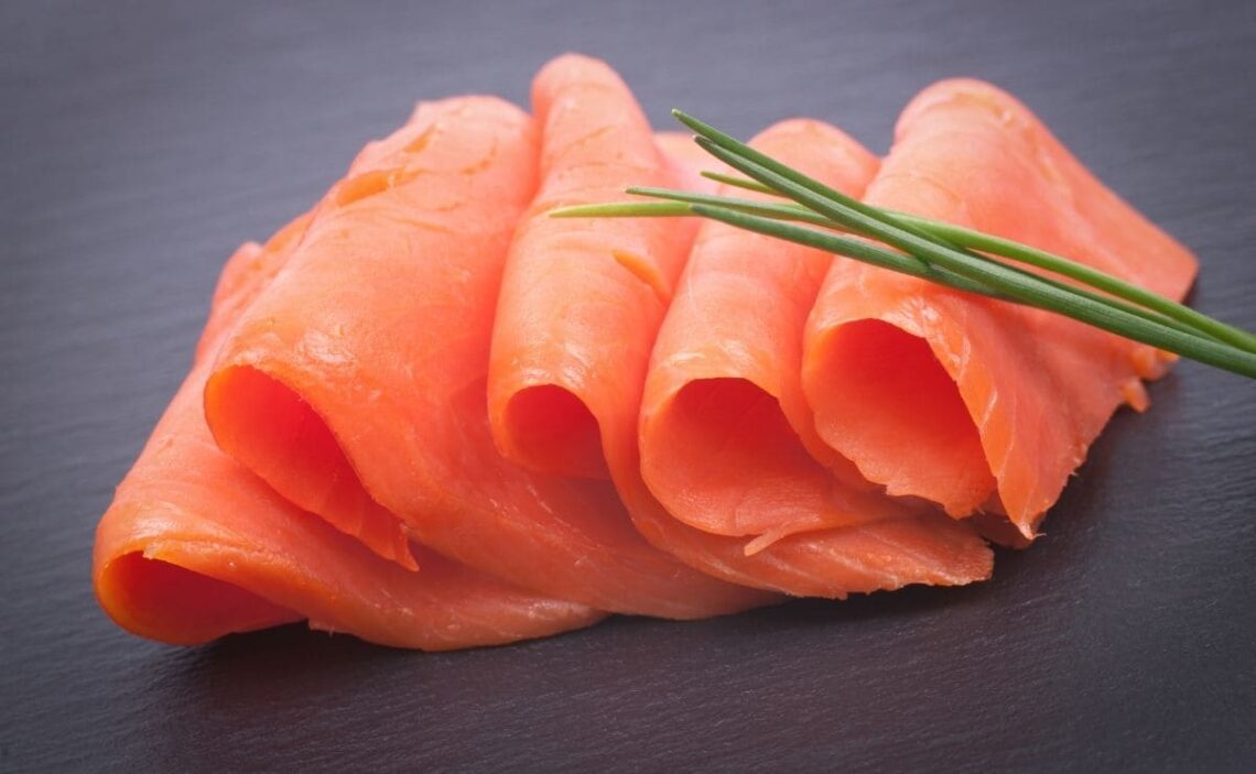 salmon ahumado Nochevieja