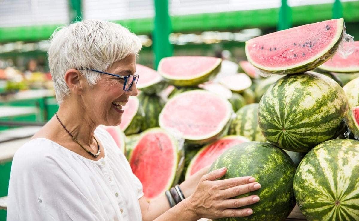 Precio de la sandía y el melón