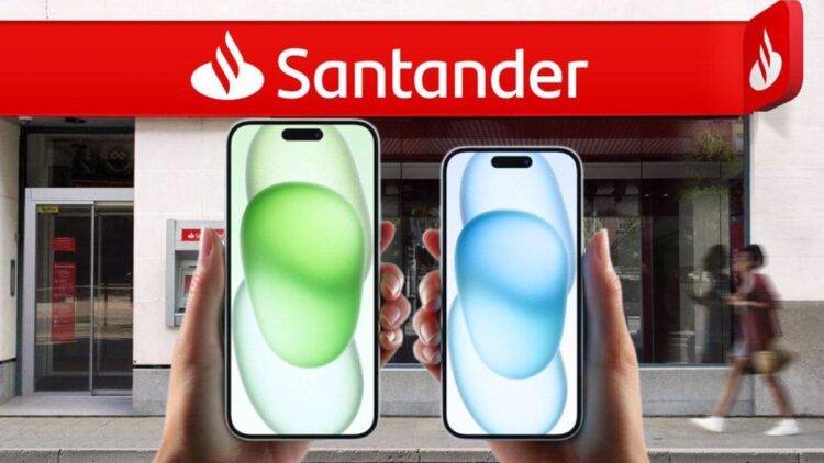 Banco Santander te ayuda a conseguir un iPhone 15