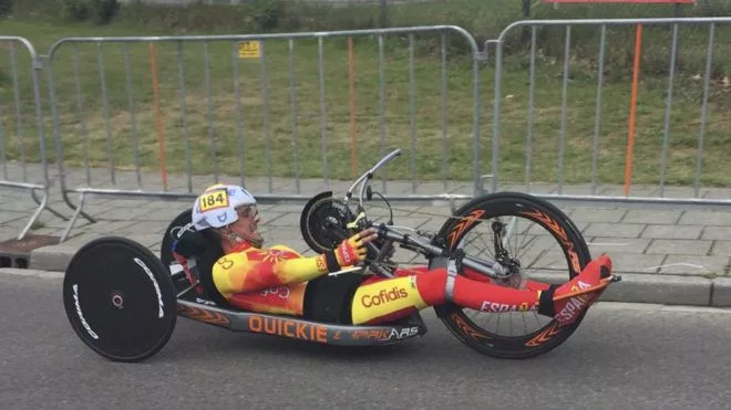 Sergio Garrote dos bronces en el Campeonato del Mundo de Ciclismo Adaptado
