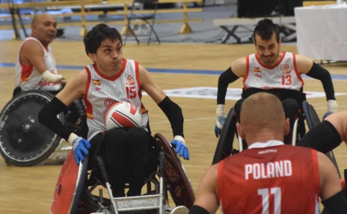 España, quinta en el Europeo de rugby en silla de ruedas