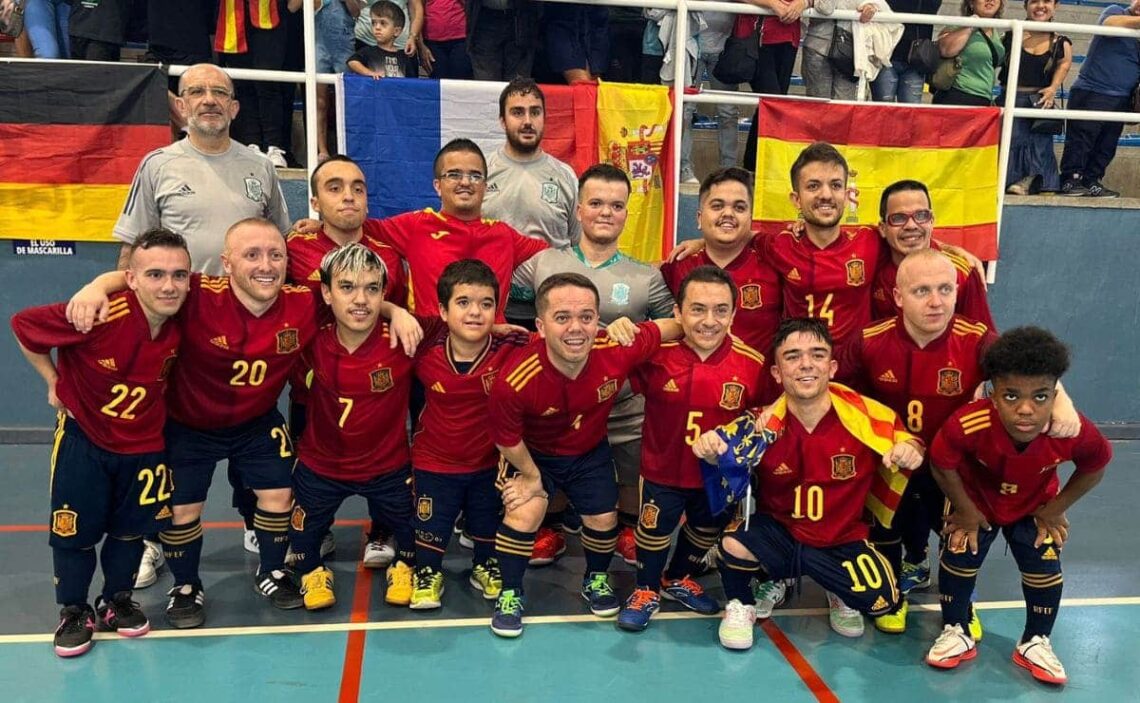 Selección española de fútbol sala de talla baja en la primera Eurocopa
