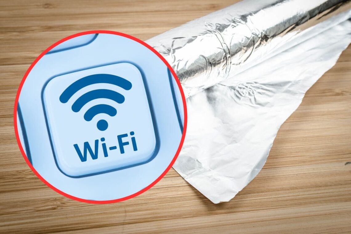El truco definitivo para mejorar la señal de Wifi con papel de aluminio