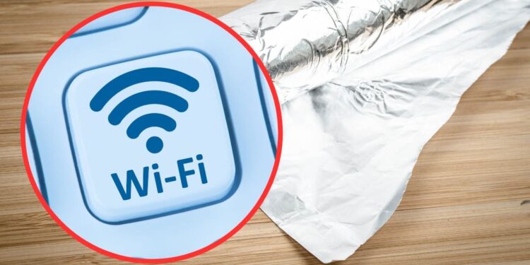 El truco definitivo para mejorar la señal de Wifi con papel de aluminio