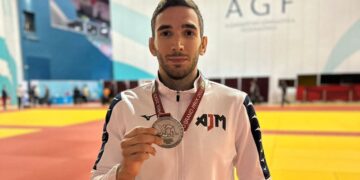 Sergio Ibáñez logra la medalla de plata en el Grand Prix de Judo de Bakú