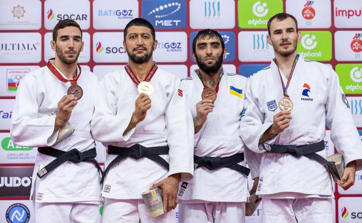 Sergio Ibáñez logra la medalla de plata en el Grand Prix de Judo de Bakú