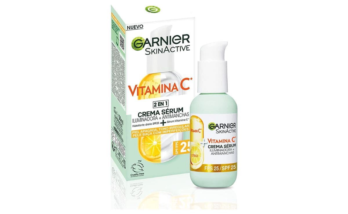 El sérum antimanchas de Garnier con vitamina C ahora rebajado en Amazon