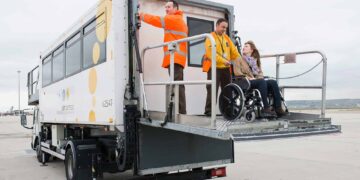 Camión de servicio de asistencia PMR
