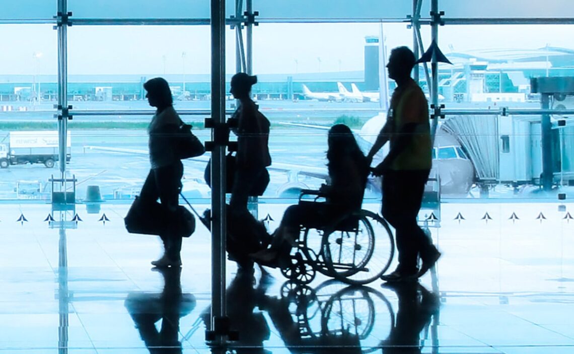 Servicios en los aeropuertos para personas con discapacidad