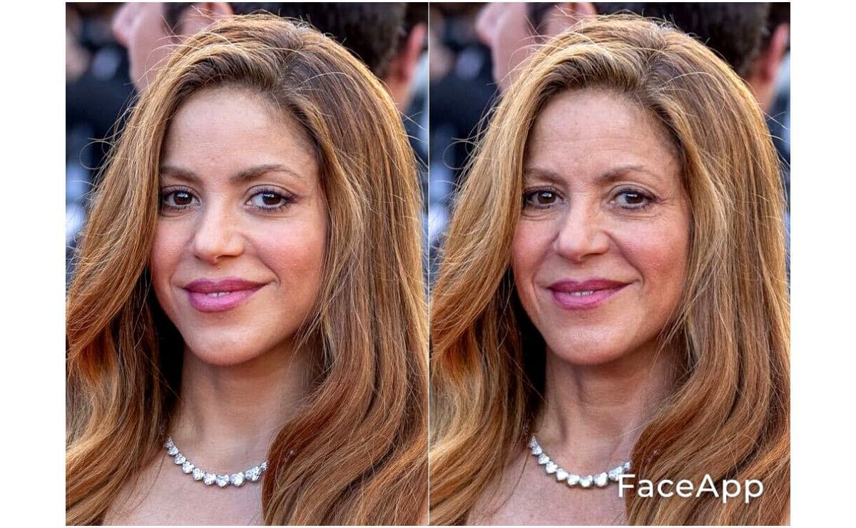 Esta será la imagen de Shakira cuando cumpla 70 años según la Inteligencia Artificial