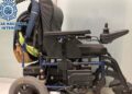 Silla de ruedas que fue robada en Granada