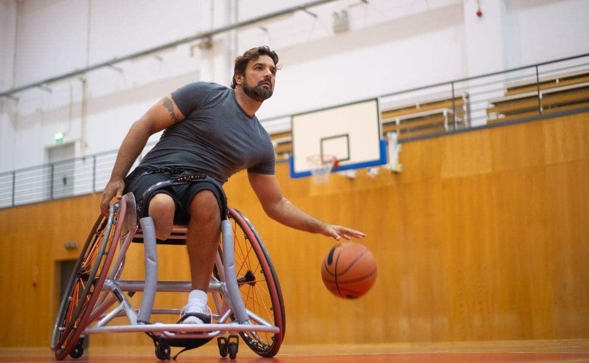 silla de ruedas baloncesto
