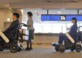 Silla de ruedas autónomas del aeropuerto de Tokio