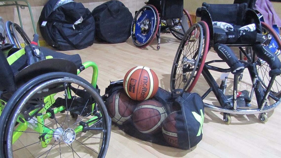 silla de ruedas de baloncesto