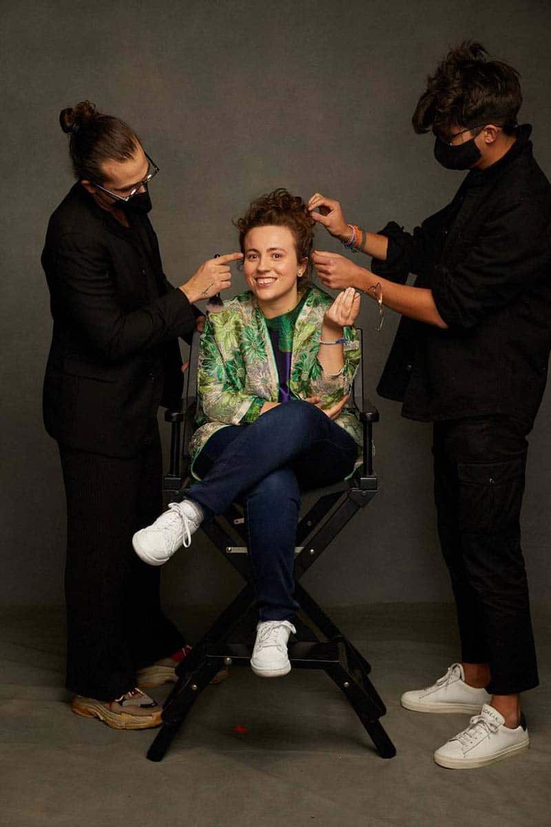 Modelo con síndrome de Down