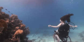 La Sirena en Silla de Ruedas: "La gente ve la silla de ruedas como un símbolo negativo, para mi fue la libertad"