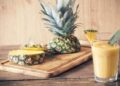 smoothie de piña verde