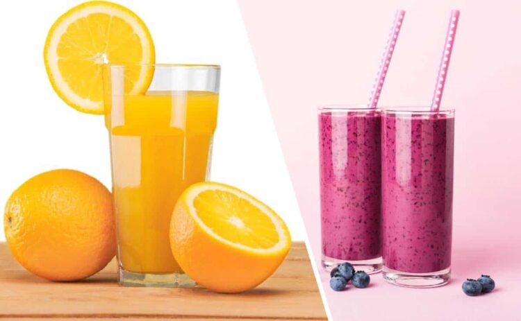 smoothies zumos que es mejor