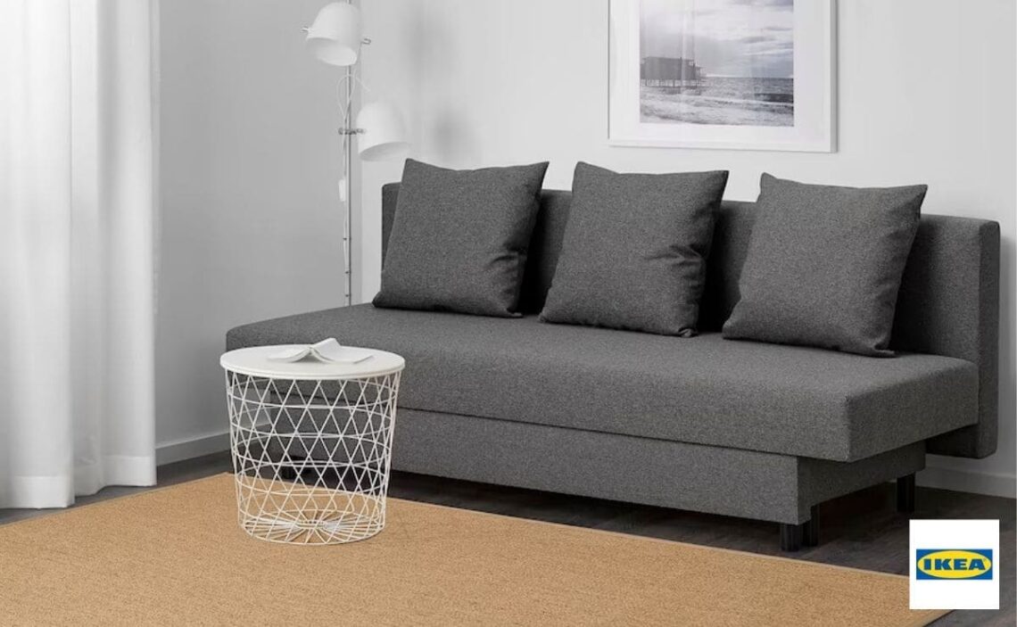 Este sofá cama de Ikea es perfecto para espacios reducidos