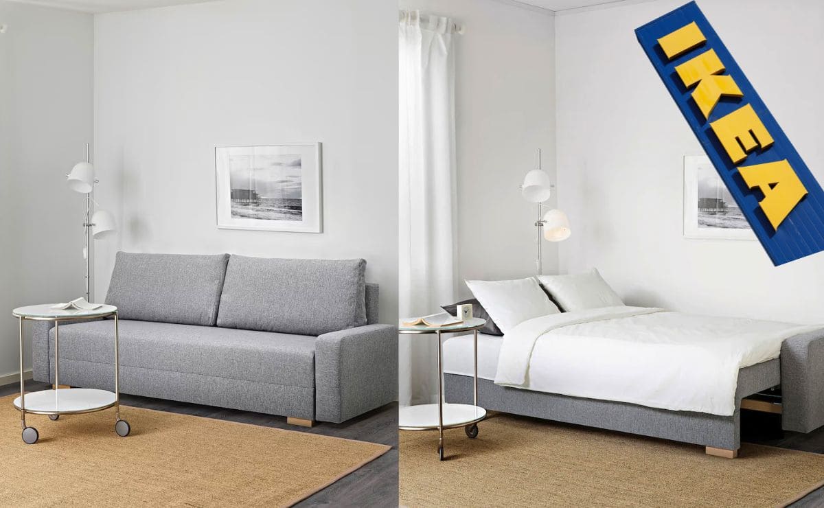 Sofá cama 3 plazas IKEA