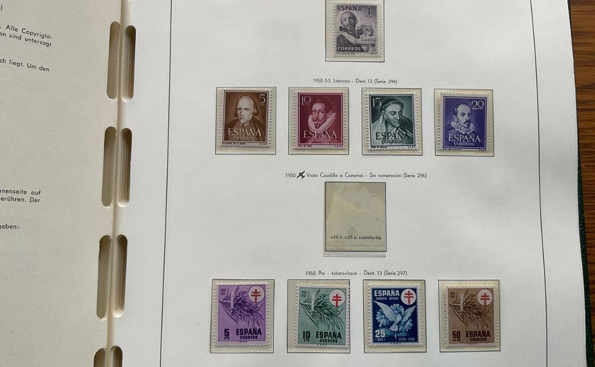 A subasta la colección de sellos española que vale más de 1.500 euros