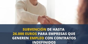 subvención empleo valencia contratos indefinidos