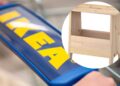 El taburete con espacio de almacenaje interior de IKEA perfecto para tu recibidor