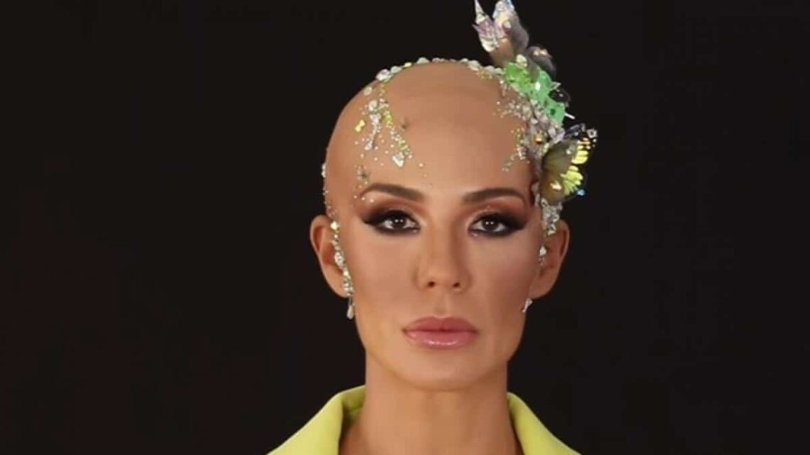 Tamara Gorro se presenta en los Premios Ídolo sin pelo y las redes sociales arden