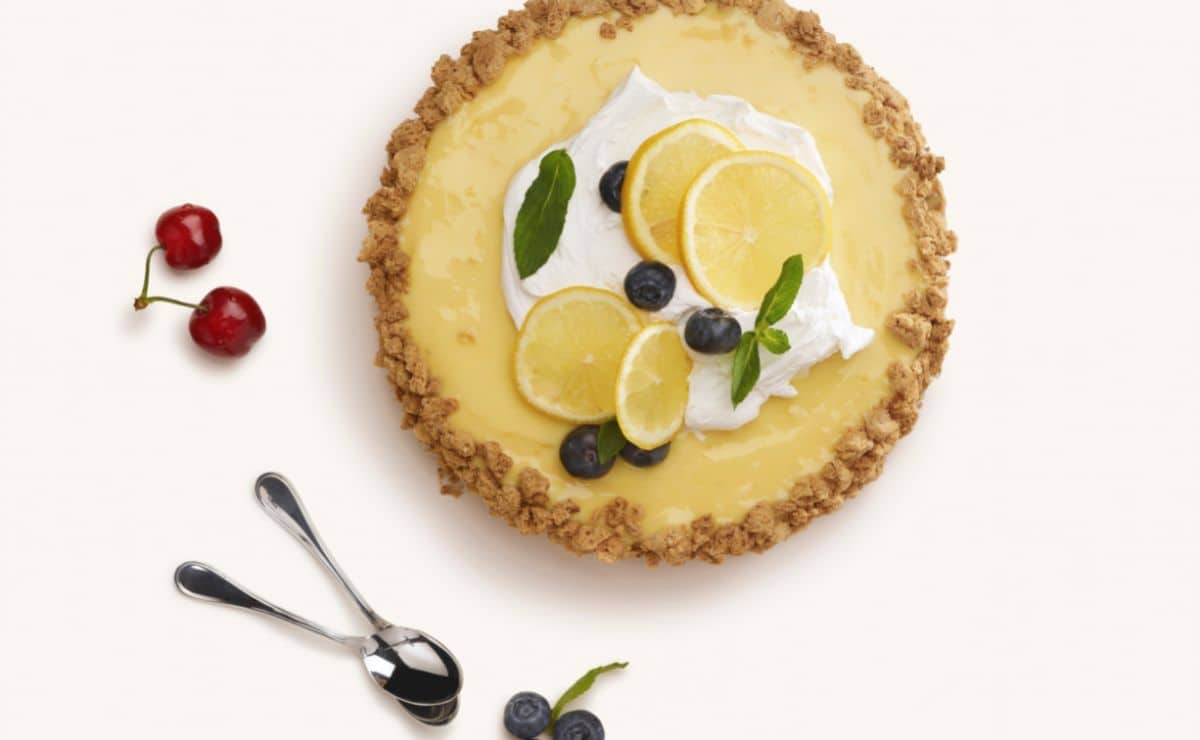 tarta limón fruta postre dulce vitamina vitamina c