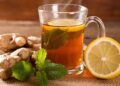 Té de jengibre y limón