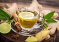 Té de jengibre y limón