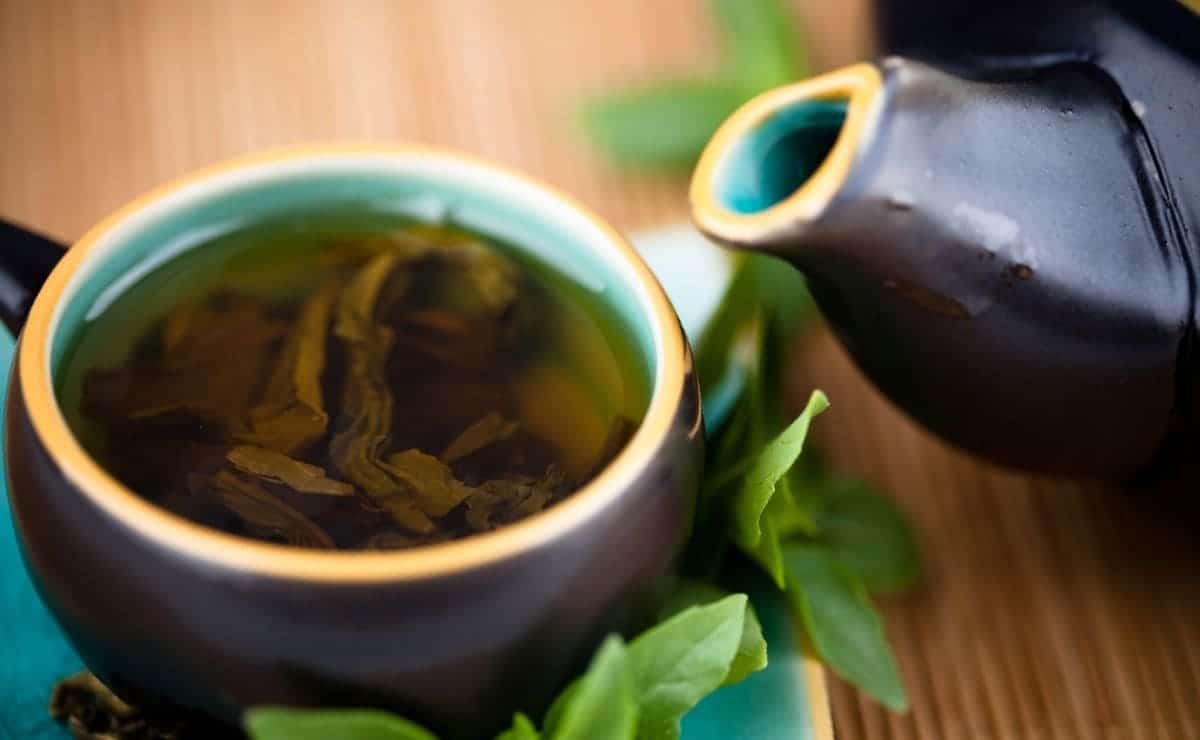 Té verde como alimento para perder peso