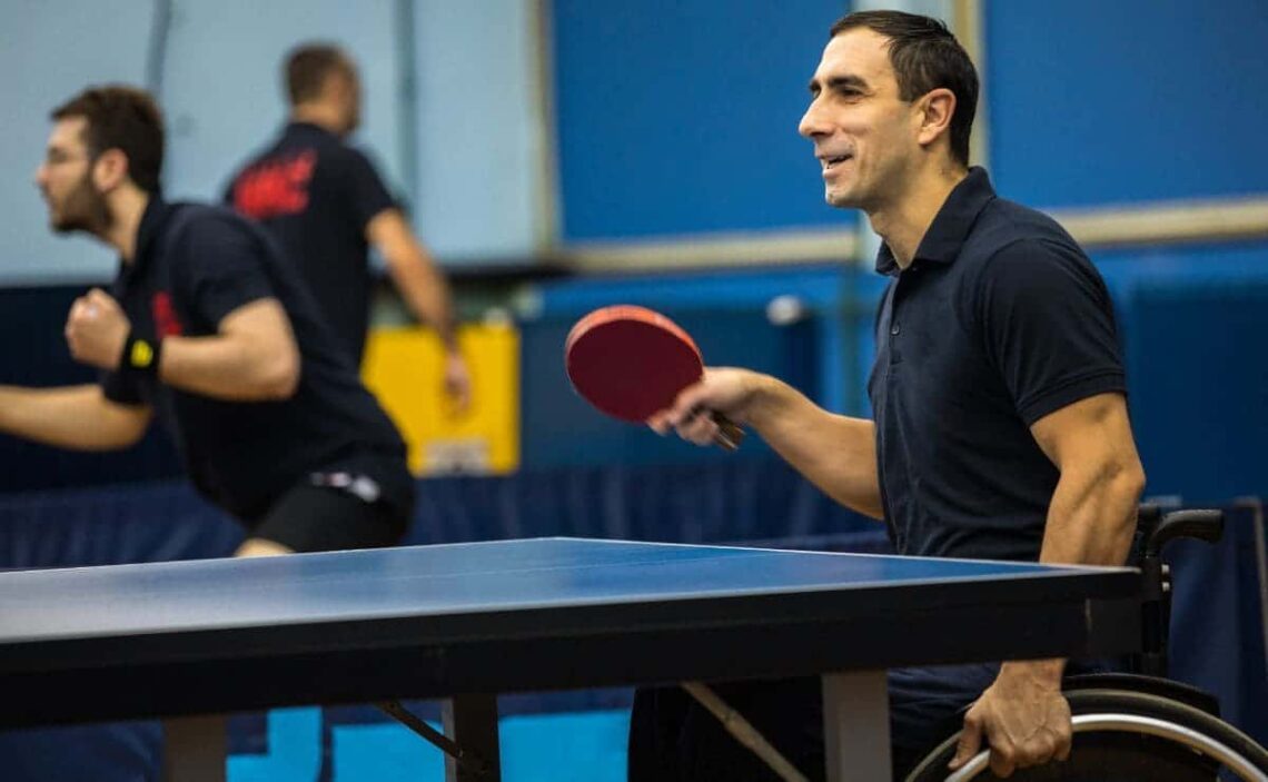 El tenis de mesa es uno de los deportes que se practicarán en los campeonatos adaptados e inclusivos 'Todos Comunidad' de Madrid