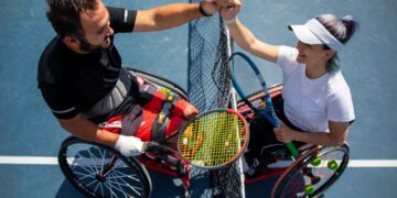 El tenis en silla de ruedas es uno de los deportes adaptados más practicados