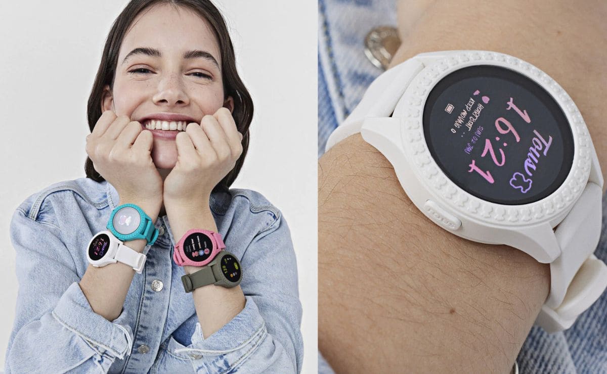 Renueva tu estilo este otoño con el reloj smartwatch de Tous más elegante  en 4 colores a elegir