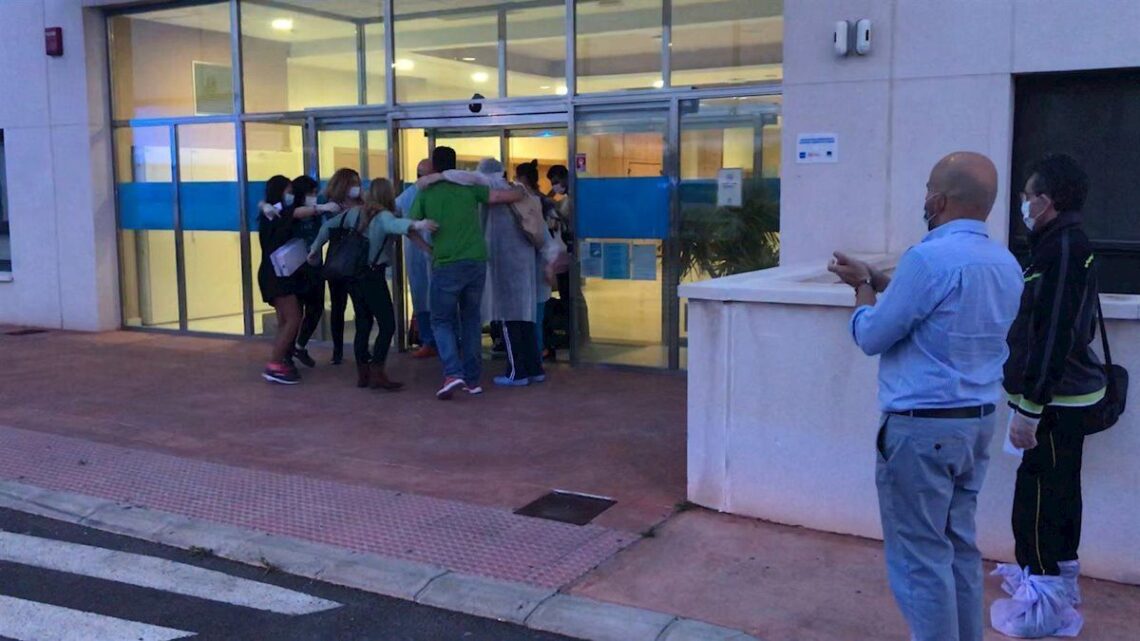 Trabajadores de la residencia con discapacidad de Almería