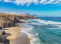 Playa de Fuerteventura, situada en Islas Canarias