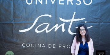 Gloria Bazán, trabajadora social del Restaurante Universo Santi.