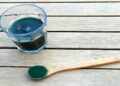 vaso de espirulina