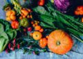 Vegetales en la dieta diaria antioxidante