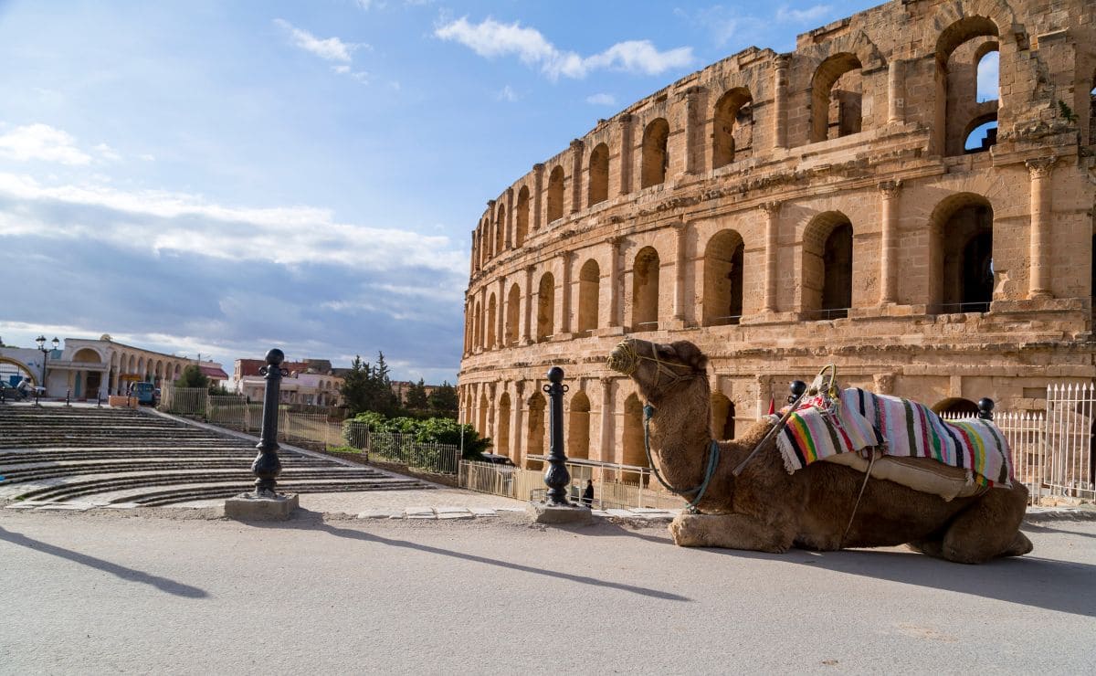 Coliseo de Túnez, una de las cosas que no puedes olvidar visitar
