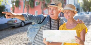 Personas Mayores durante un viaje del Programa de Turismo del IMSERSO