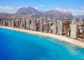 Vista de la costa de Benidorm
